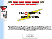 Tablet Screenshot of elextrobyte.com